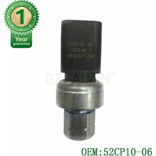 Pressure Switch For Peugeot 1007 206 207 308 406 407 607 807 307 3008 5008 Partner Expert II OEM 6455Z3 9647971280 52CP10-06