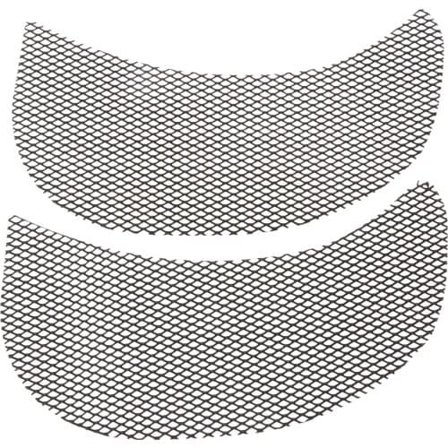 1 Pair Front Fairing Vent Screen Mesh Universal Fits For Harley Road Glide FLTR 2015-2018