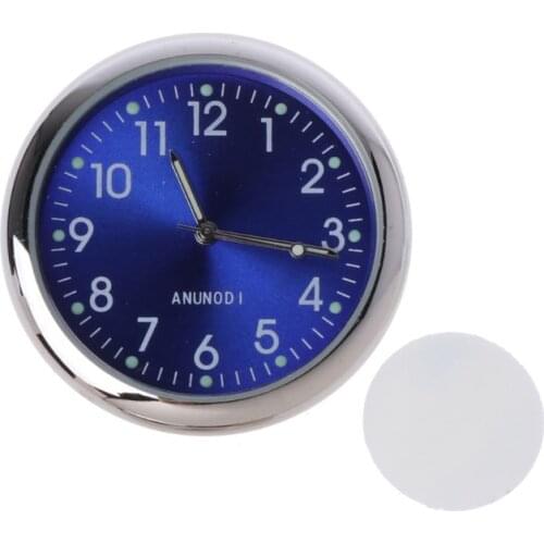 Universal Car Clock Stick-On Electronic Watch Dashboard Noctilucent Decoration For SUV Cars H8WE