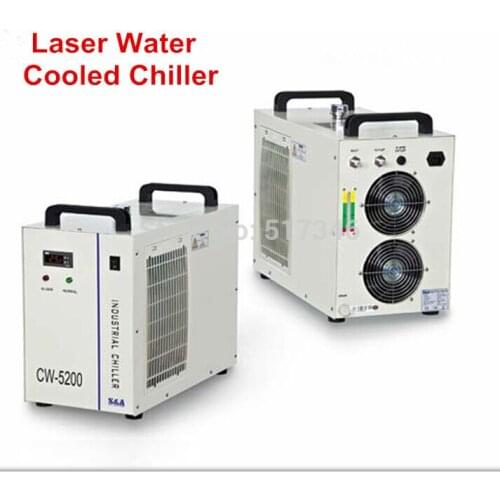 1pcs Laser Water Cooled Chiller CW5200 110V/220V 60HZ CW5200DG