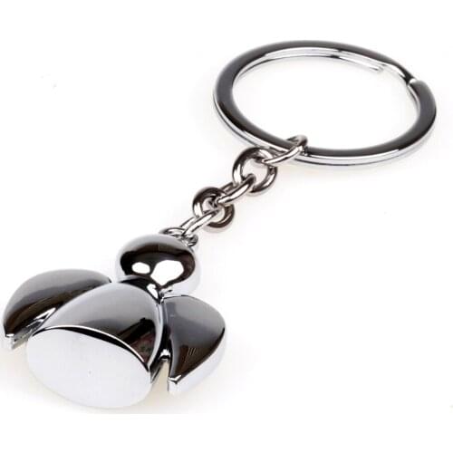 2pcs Lovely Angel Keyrings Woman Bag Charm Fashion Dolls keychain Car Key Rings Chain for men