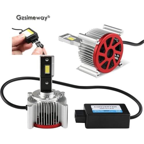 2x Car Light D1S LED D3S D4S D5S D8S D2S D2R Auto Headlamp Bulbs 70W 17200LM Canbus No Error Kit to Replace HID Conversion Lamps