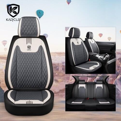Car Seat Covers Full Set All-around Car Seat Cushions Set Universal Chair Pads Four Seasons Car Protector Breathable Auto Mats