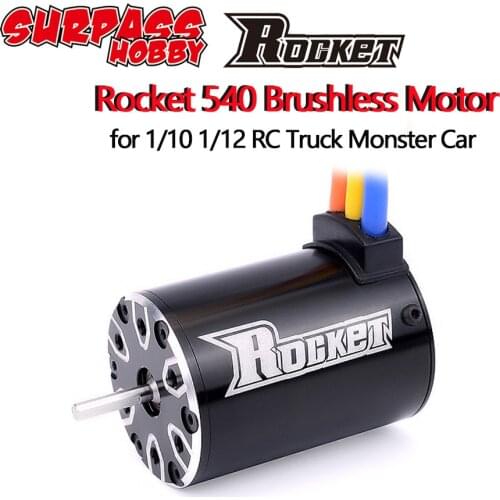 Rocket 540 5900KV 5200KV 3900KV 3100KV Sensorless Brushless Motor for 1/10 RC Car
