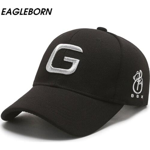 EAGLEBORN Design G Embroidery Baseball Cap Men Women Fashion Letter Baseball Cap High Quality Fashion Baseball Caps