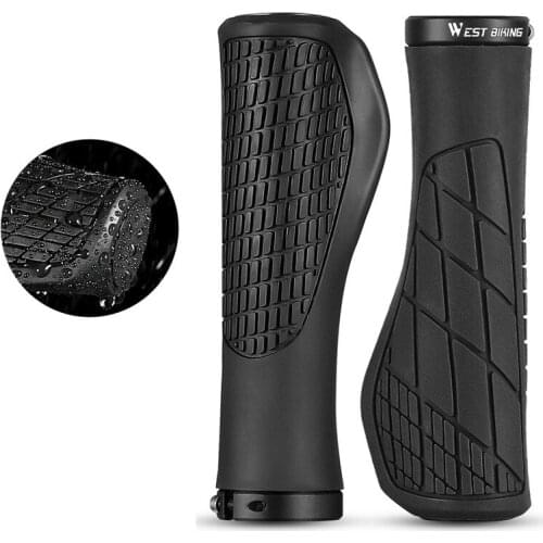 Mountain Bike Locking Handlebar Cover Riding Accessories Bike Handlebar Cover Meat Ball Non-slip Rubber Grip Cover