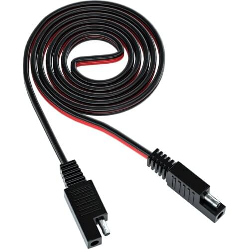 CS-1423B1 Motorcycle Connection Line 1m Quick Disconnect Wire DIY Motorcycles Battery SAE Connector Cable Cord
