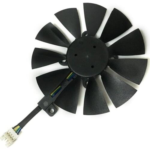 Computer Graphics Card Cooling Fan GPU VGA Cooler For ASUS STRIX GTX980Ti R9 390X 390 GTX1080 Video Vard Vooling As Replacement