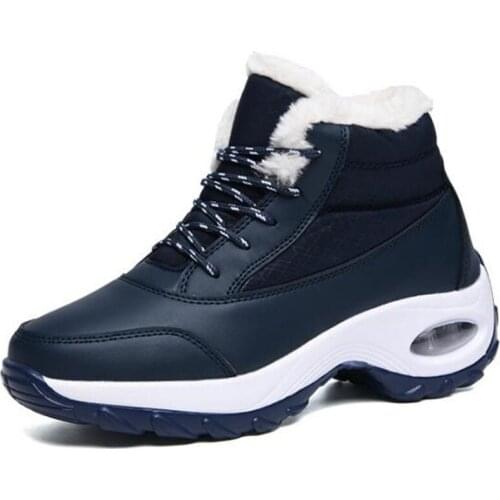New Light Comfort Warm Winter Boots Thick-soled Air Cushion Shoes Women Sneakers Shoes Casual Boots Warm Snow Boots Women Boots