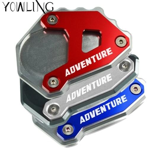R 1250 GS R 1200 GS CNC Side Stand Enlarge Plate Kickstand Extension FOR BMW R1250GS R1200GS LC ADVENTURE K50 K51 2018 2019 2020