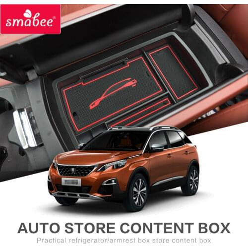For PEUGEOT 4008 5008 Armrest Box Storage Interior Accessories Stowing Tidying