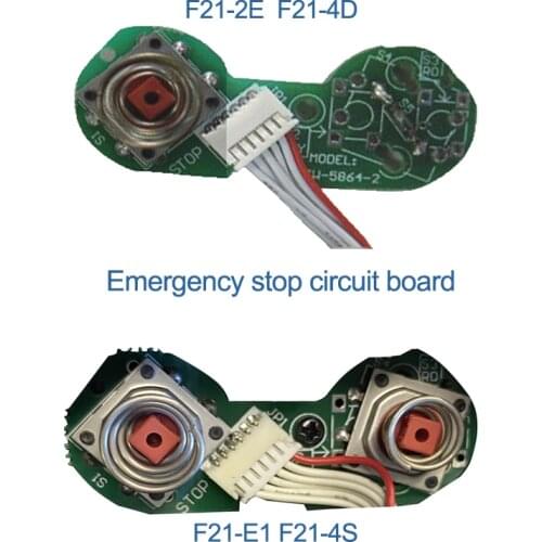 Telecontrol industrial radio wireless remote control transmitter emergency stop circuit board for repair maintance