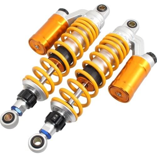 Universal Motorcycle 350mm Air Shock Absorber Suspension fits For Yamaha XJR CX500 CB400 Quad Dirt Street Bobber Scrambler