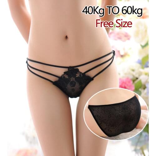 1Pcs Butterfly Three-Strip Transparent Panties Temptation Thin Sexy Comfortable Breathable Skin-Friendly Panties