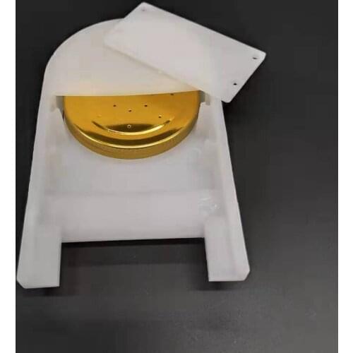 15PCS Wholesale Beekeeping Tools Honey Bee Feeder Plastic New Bees Farm Pinhole Type Feeders Feeding Cup Box Waterer Supplies