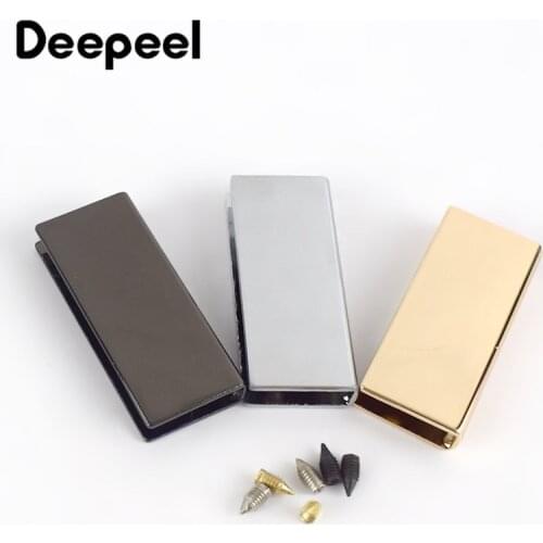 5/10/20pcs 40x17mm Bag Corner Clip Edges Protector Metal Buckle Luggage Decorative Buckles Clothing DIY Crafts Accessories BF144