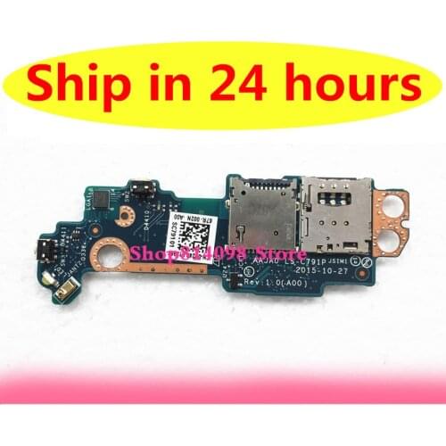AAJA0 LS-C791P V242J 0V242J For 5175 5179 Tablet SIM SD Card Reader power botton board test good free shipping