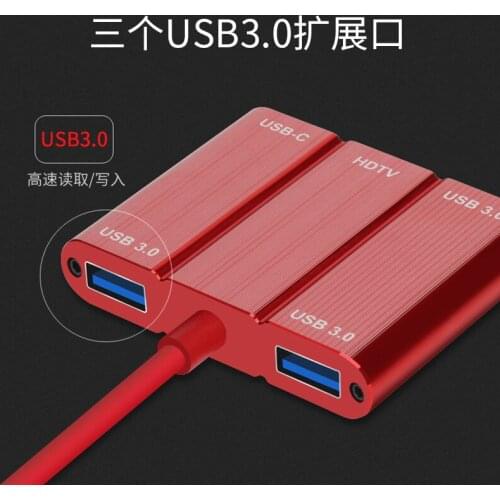 Type-C to HDMI USB3.0 Adapter Type-C Laptop Docking Stations USB HUB