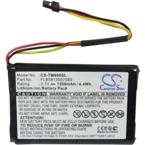 Cameron Sino 1200mah battery for TOMTOM GO 60 One XL Europe Traffic One XL Traffic XL 30 Series AHA11111009 FLB0813007089 VFAS