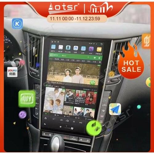 PX6 Car Radio GPS Navigation For Infiniti Q50 Q50L Q60S 2013 - 2019 Android Audio Multimedia Carplay Video Player Auto Stereo HD