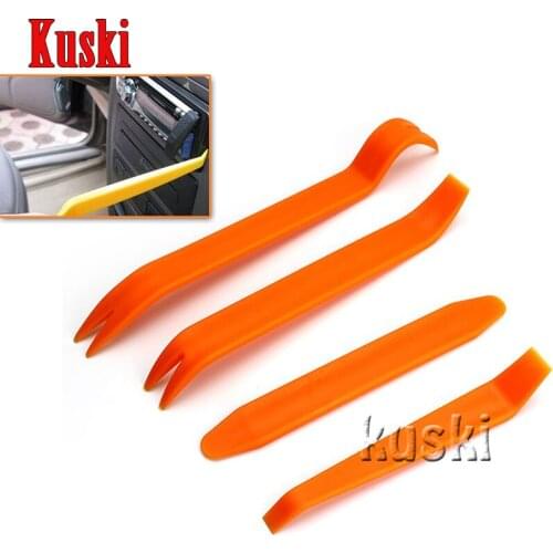 Car Styling 4pcs/Set Removal Pry Tool Stickers For Mini Cooper R56 R50 R53 F56 F55 R60 R57 Porsche 911 Cayenne Macan Accessories