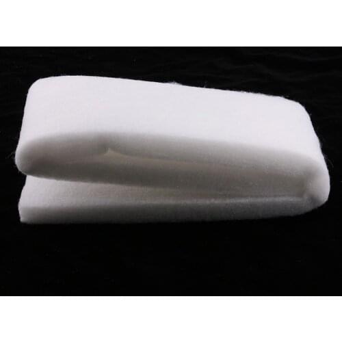White Biochemical Absorbent Cotton Filter 100x13.5x3cm for Aquarium Tank