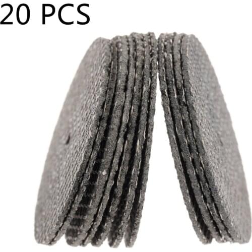 20PCS Dremel Accessories 38mm Fibre Resin Cutting Disc Cut Off Wheel Sanding Discs for Dremel Rotary Tools disco de corte