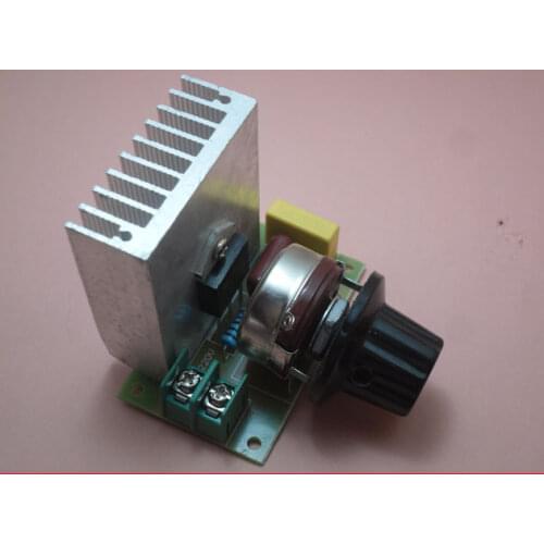 3800W Import silicon controlled dimming module high-power electronic voltage regulator speed regulation Thermal control module