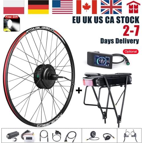 36V electric bike conversion kit rear hub motor wheel 250W for ebike 20-29inch 700C MTB bicycle with 20Ah rear hanger battery