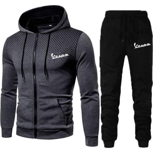 New Mens Autumn Winter Sets Hoodie+pants Two Pieces Casual Tracksuit Male Sportswear Brand Clothing Sweat Suit Streetwear