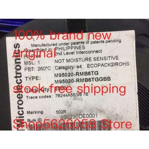 M95020-RMB6TG UFDFN-8 100% new original freeshipping 30PCS/LOT STOCK