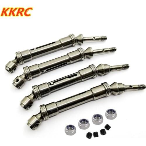Metal CVD Heavy Duty Front & Rear Drive Shaft Assembly For 1/10 Slash 4x4 Stampede VXL 2WD 6851R 6851X 6852R 6852X