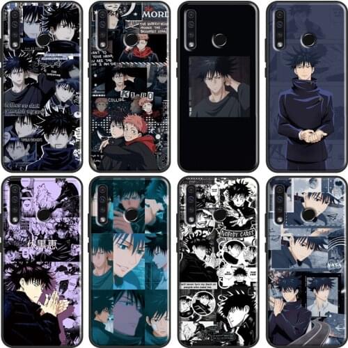 Jujutsu Kaisen Fushiguro Megumi Soft For Huawei Honor 20 8 9 10 10X Lite 10i 7C 4C 6C 7A Pro 8A 9A 8S 9S 7X 9X 8X Case