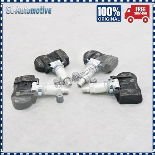 Set of (4) TPMS 4250B975 Tire Pressure Sensor for Mitsubishi I-Miev Mirage Outlander Lancer 315MHz