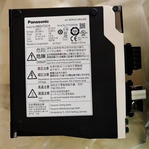 New and genuine Panasonic 400W ac servo drive MBDHT2510 servo motor drive
