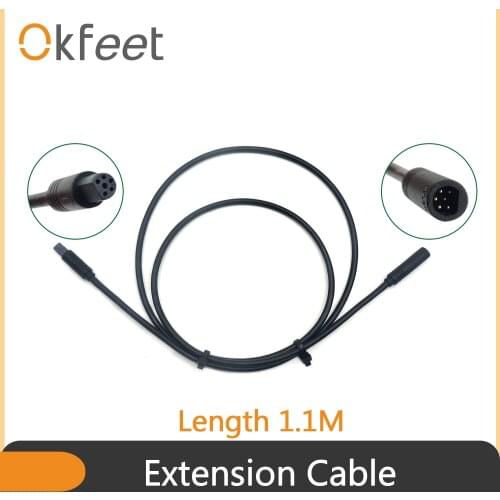 Okfeet TSDZ2 TongSheng Mid Drive Motor Electric Bicycle Kit Extension Cable for Display Speed Sensor