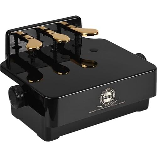 Piano Pedal Extender Bench for Kids Adjustable Height with 3 Pedals Children Piano Teaching Aid Accessory Piano Keyboard