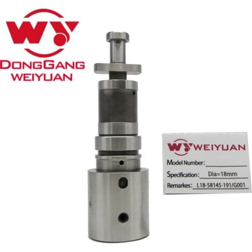 Professional manufacture diesel engine parts marine ship plunger barrel assembly L18-58145-191 G001 suit for SULZER S20