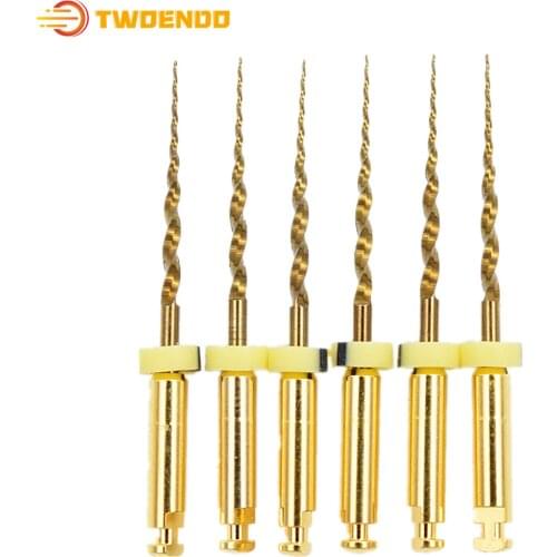 Dental 3 Boxes 21mm 25mm GOLD Files Universeral Engine Use Rotary Files Golden Endondontic Root Canal NITI