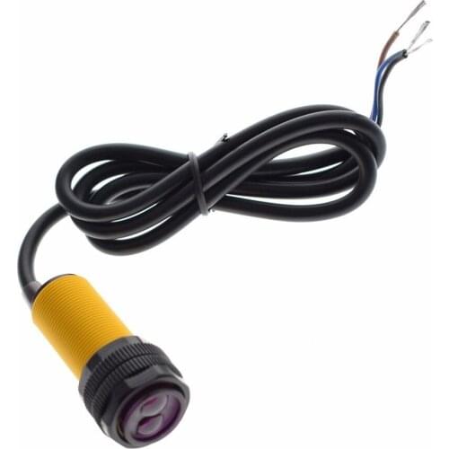 Smart Car Robot E18-D80NK Infrared Obstacle Avoidance Photoelectric Sensor Proximity Switch 3-80cm Detection Range Adjustable