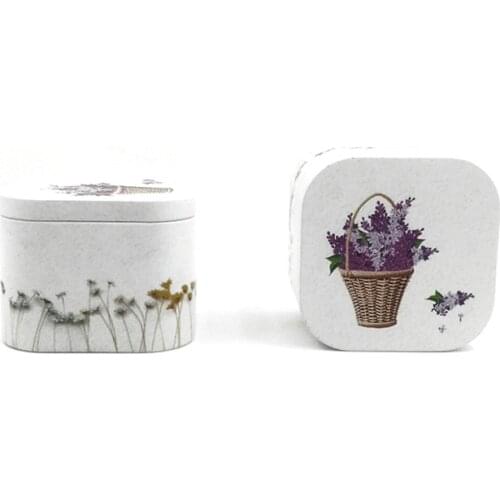 Xin Jia Yi Packaging Mini Small Semi Circle Candy Mint Cute Hinged Decorative Tin Can Mini Small Hinged Tin Can Custom Gift Pri