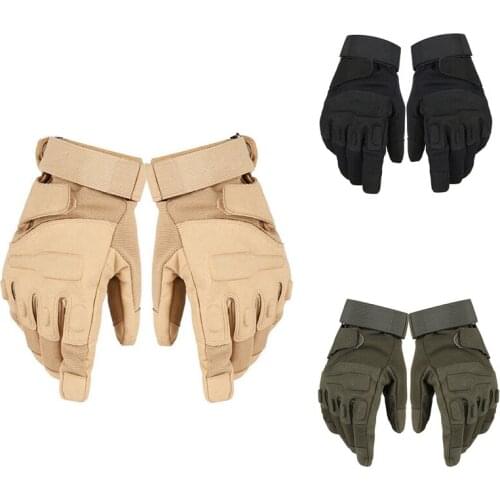 2020 Winter Sport Gloves Mens Outdoor Military Gloves Full Finger Army Tactical Mittens Wear-resistant Riding Gloves Wholesale