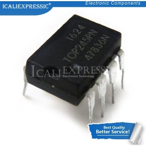10PCS TOP245PN TOP245P TOP245 DIP-7 In Stock