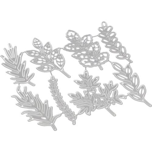 116*96MM Leaves Metal Cutting Dies for Card DIY Scrapbooking Stencil Paper Craft Album Template Dies