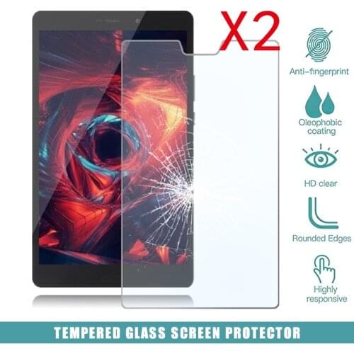 2Pcs Tablet Tempered Glass Screen Protector Cover for Cube X1 Tablet Computer Screen Glass Protective Film, High-Definition