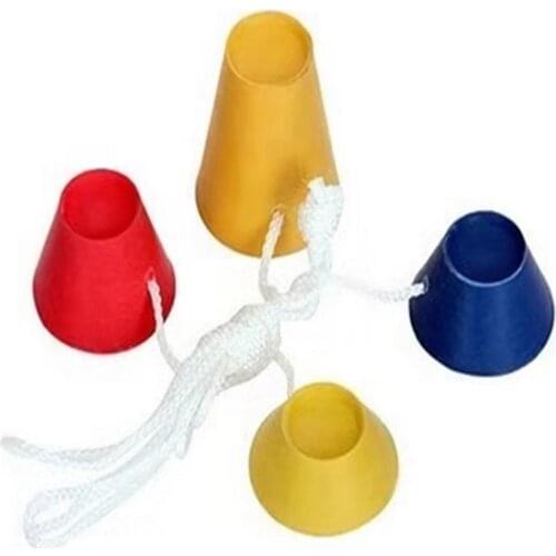 4Pcs Golf Rubber Tee High-quality Material Slip Resistance Ball Tee Different Heights Durable Rubber Cushion Top Equipment