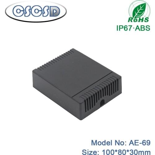 ABS project box plastic enclosure instrument cases plastic box for diy electronic supplies carrying cases 1pcs/lot 100*80*30mm