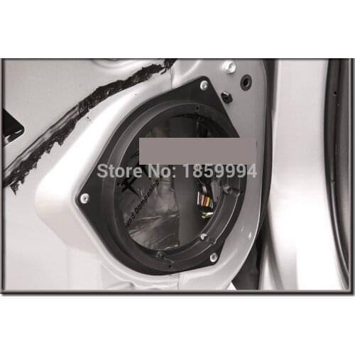 Front rear door Stereo Speaker mat Adapter wire mount plugs Plates Bracket Spacers Ring 6.5 inch for 2019 - 2021 toyota AVALON