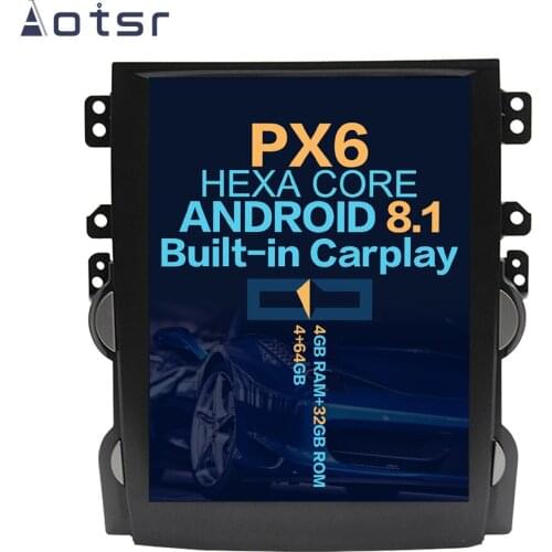 Aotsr Tesla 10.4“ Vertical screen Android 8.1 Car DVD Multimedia player GPS Navigation For Chevrolet Malibu 2013-2015 carplay