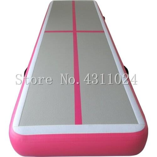 Free Shipping 3x1x0.2mInflatable Gymnastics Air Track Tumbling Mat 8 inches Thickness Airtrack Mats for Home Use